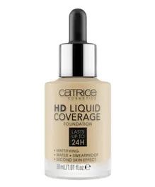 Catrice HD Liquid Coverage Foundation 036 Hazelnut Beige - 30mL