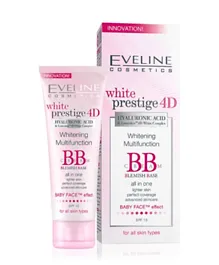 Eveline 4D Whitening Multifunction BB Cream - 50ml