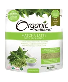 ORG TRADITIONS MATCHA LATTE WITH PROBIOTICS 150G : 00133
