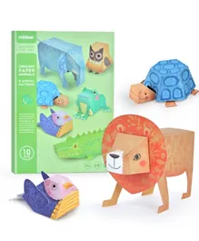 Mideer Paper Animals Origami Set - 10 Pieces