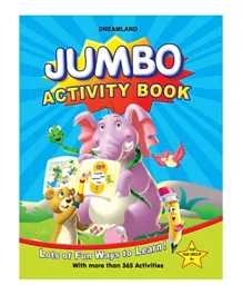 Jumbo Activity Book - English