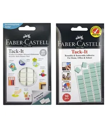 Faber-Castell Tack-It Mb2S2020-16 Glue Pack of 2 - 180 Pieces