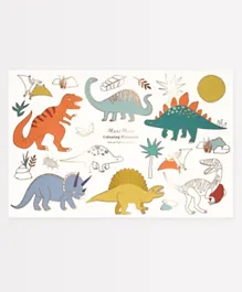 Meri Meri Dinosaurs Colouring Placemats - 8 Pieces