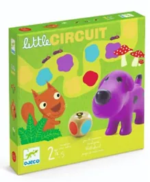 Djeco Little Circuit Toddler Game - Multicolour