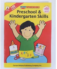 Carson Dellosa Preschool & Kindergarten Skills Paperback - 64 Pages