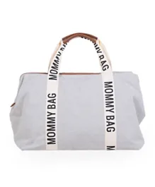 Childhome Mommy Bag Signature Canvas - Off White