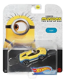 Mattel Hotwheels Minions 2 Character Car - Assorted