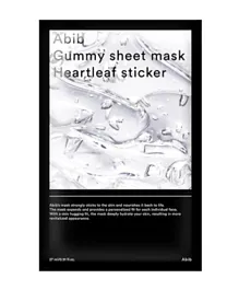 ABIB Gummy Sheet Mask Heartleaf Sticker - 27mL