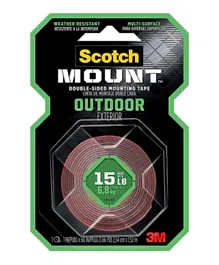 3M Scotch Mount Double-Sided Mounting Tape - Outdoor