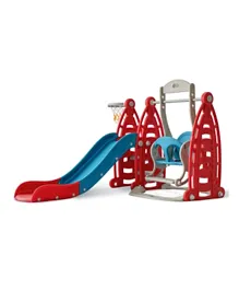 Home Canvas Toddler  3 in 1 Kids Play Climber and Swing Set  - Multicolor