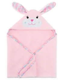 Zoocchini Beatrice The Bunny Hooded Towel - Pink