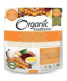 Organic Traditions Turmeric Latte With Saffron & Probiotics - 150g