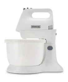 KENWOOD Stand Mixer Hand Mixer with Rotary Bowl 3.4L 450W HMP32.A0WH - White
