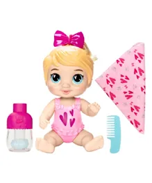 Hasbro Baby Alive Shampoo Snuggle Harper Hugs Blonde Hair Water Baby Doll - 28cm