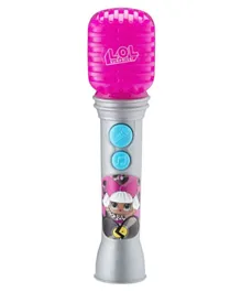 iHome KIDdesigns L.O.L Sing Along Karaoke Microphone - Pink