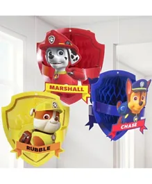 Party Camel Paw Patrol Honeycomb Hanging Decorations