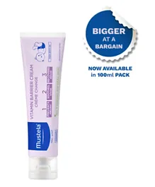 Mustela Baby 123 Vitamin Barrier Cream Diaper Rash Cream - 100ml