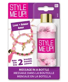 Style Me Up Message In A Bottle Love - Purple