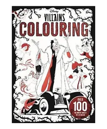Disney Villains Colouring Book - English