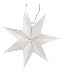 Ginger Ray 7 Pointed Stars For Tree Decoration - 5 Pieces