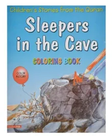 Sleepers In The Cave Colouring Book in French - 16 Pages