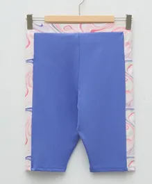 LC Waikiki Elastic Waist Shorts - Blue