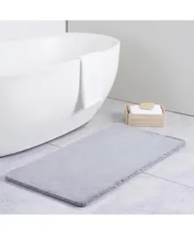 PAN Home Elegance Memory Foam Bathmat - Grey