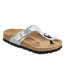Birkenstock Gizeh Kids EVA Slip On Sandals - Silver