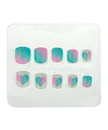 Lukky Nail Art Press On Nails Aquarelle - 10 Pieces