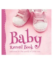 Baby Record Book It's A Girl - 48 Pages