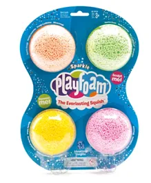 Learning Resources Educational Insights Playfoam Sparkle  Pack of 4 - Multicolor