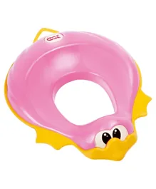 Ok Baby Ducka Funny Toilet Seat Reducer With Slip Proof Edge - Pink