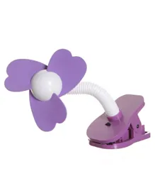 dreambaby Clip-on Portable Stroller Fan - Purple