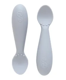 EZPZ Tiny Spoon Pewter - Pack Of 2