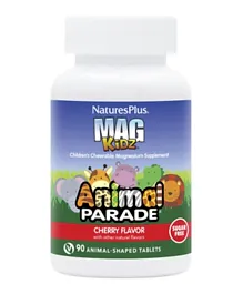 Natures Plus Animal Parade Magnesium Kidz Chewable - 90 Tablets