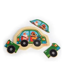 Mideer Car Mini Discovery Mini Discovery Puzzle - 3 Pieces