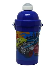 Hot Wheels Water Bottle Blue - 500mL