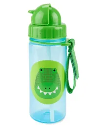 Skip Hop Crocodile Zoo Straw Bottle  - 384.5mL