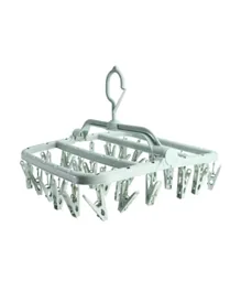 A to Z Foldable Clip & Drip Hanger Set - Green