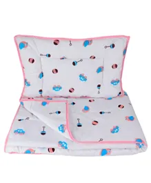 Wonder Wee Quilt & Pillow Set - Pink Toys