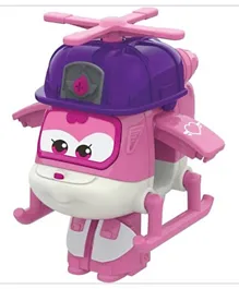 Super Wings Transforming Rescue Dizzy Toy - Pink & Purple