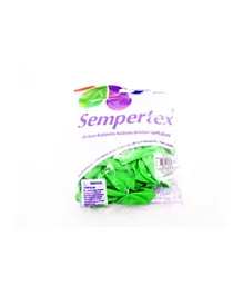Sempertex Round Latex Balloons Lime Green - 50 Pieces