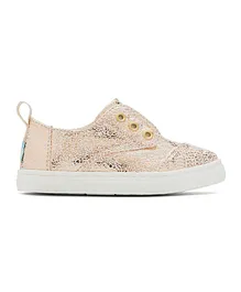 Toms Cordones Cupsole Shoes - Gold