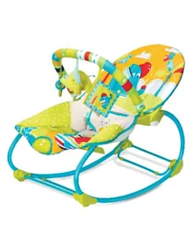 الكرسي الهزااز ماستيلا للأطفال من مرحلة حديثي الولادة إلى مرحلة الطفل في سن المشي - أخضر