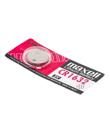 Maxell CR 1632 Lithium Coin Cell Battery