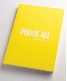 Happily Ever Paper Repunation Politic All Notebook Yellow - 224 Pages