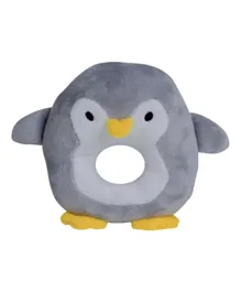 Babyworks Cuddle Rattle Percy Penguin - Grey