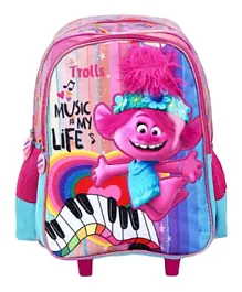 Trolls Music is My Life Trolley Bag - 13 Inches