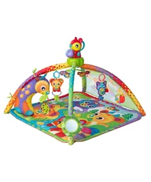 Playgro Woodlands Music And Light Projector Gym - Multi color
