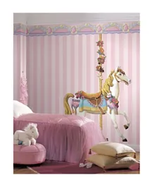 RoomMates Carousel Horse Peel & Stick Giant Wall Decals - Multicolour